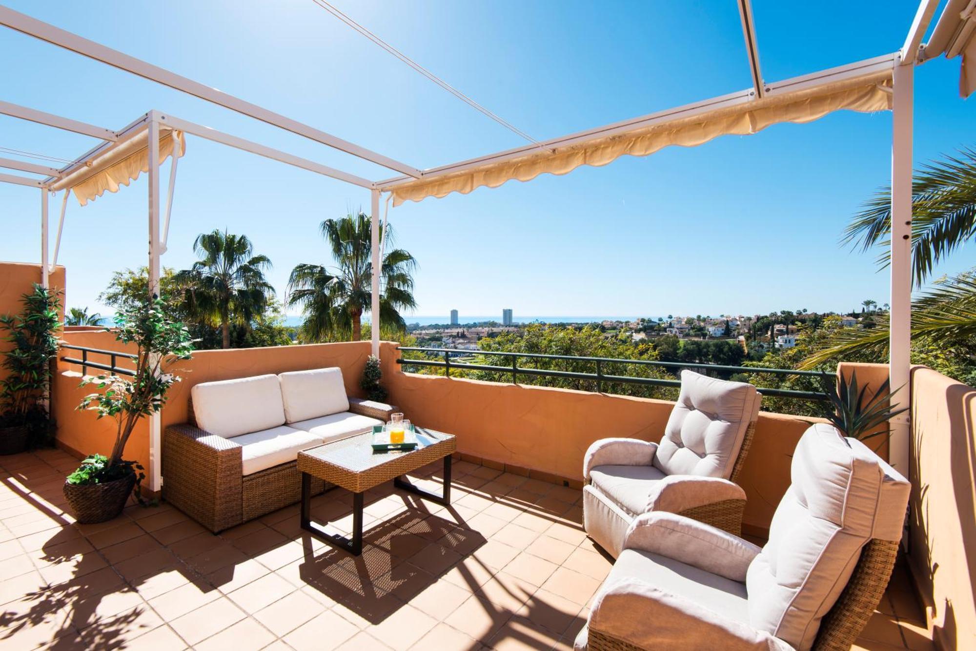 Rentandhomes Penthouse Elviria Golf Marbella Dış mekan fotoğraf
