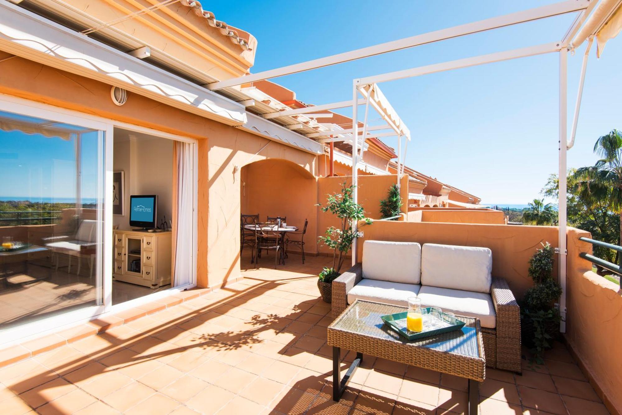 Rentandhomes Penthouse Elviria Golf Marbella Dış mekan fotoğraf