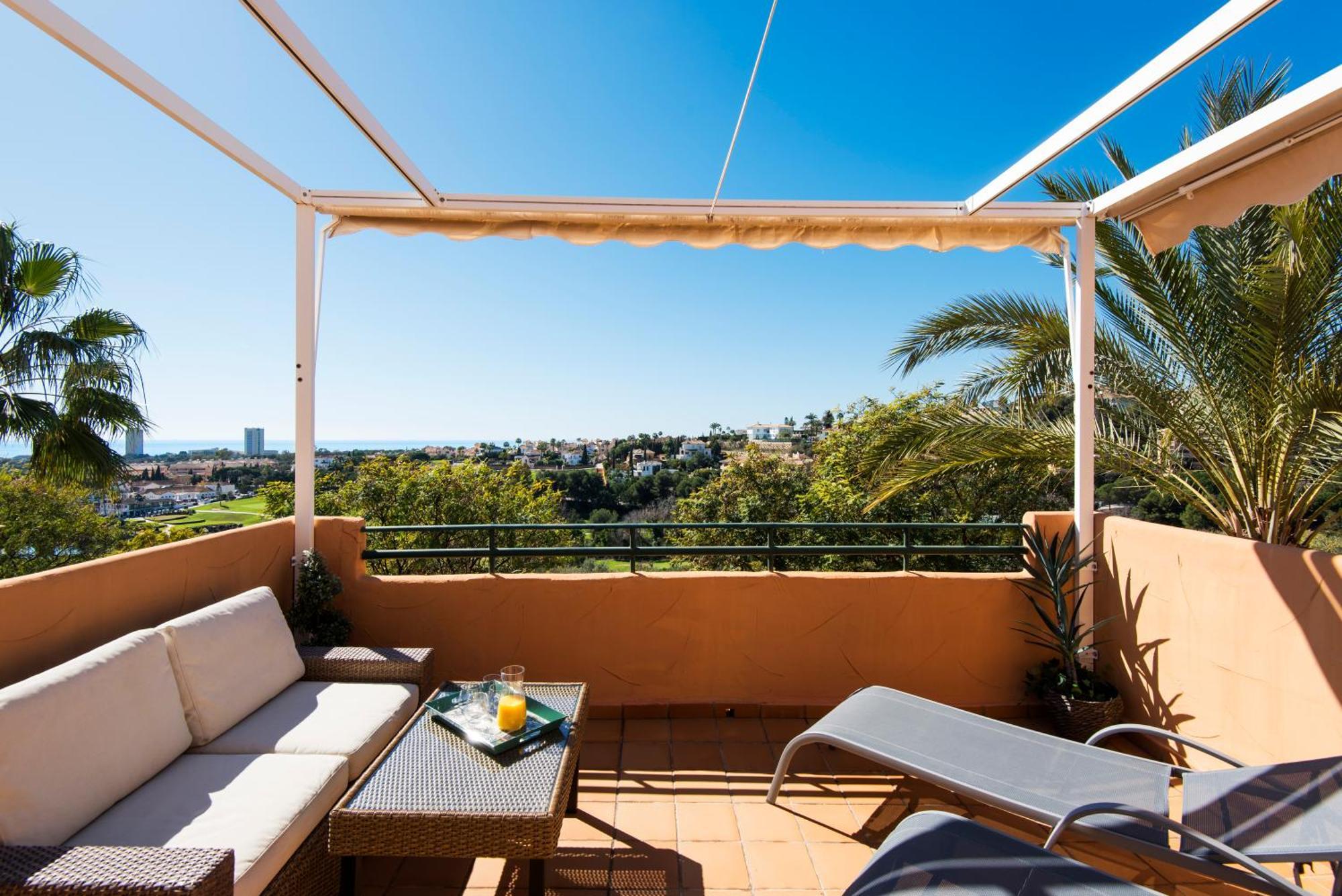 Rentandhomes Penthouse Elviria Golf Marbella Dış mekan fotoğraf